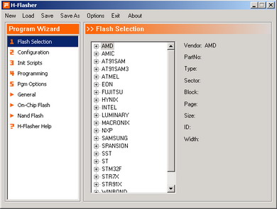 hflasher-ARM仿真軟件:H-JTAG Server，支持ARM7,ARM9,XSCALE,CORTEX-M3；支持ADS,IAR,KEIL,RVDS